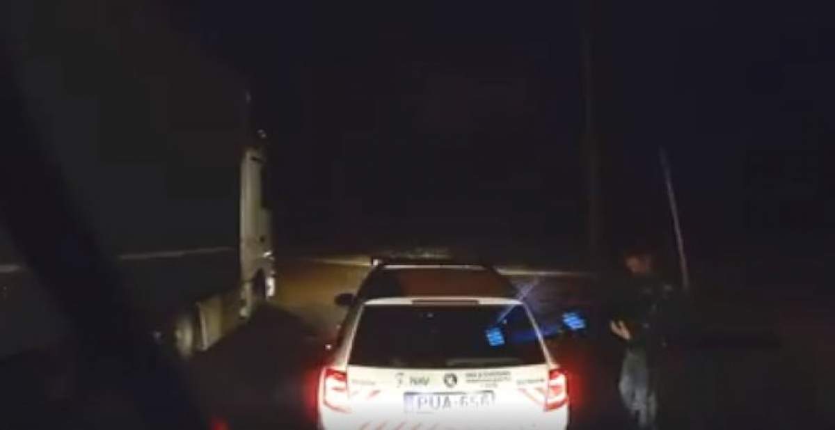 Reacția halucinantă a polițiștilor maghiari, după ce au oprit un șofer român care se întorcea din Italia / VIDEO
