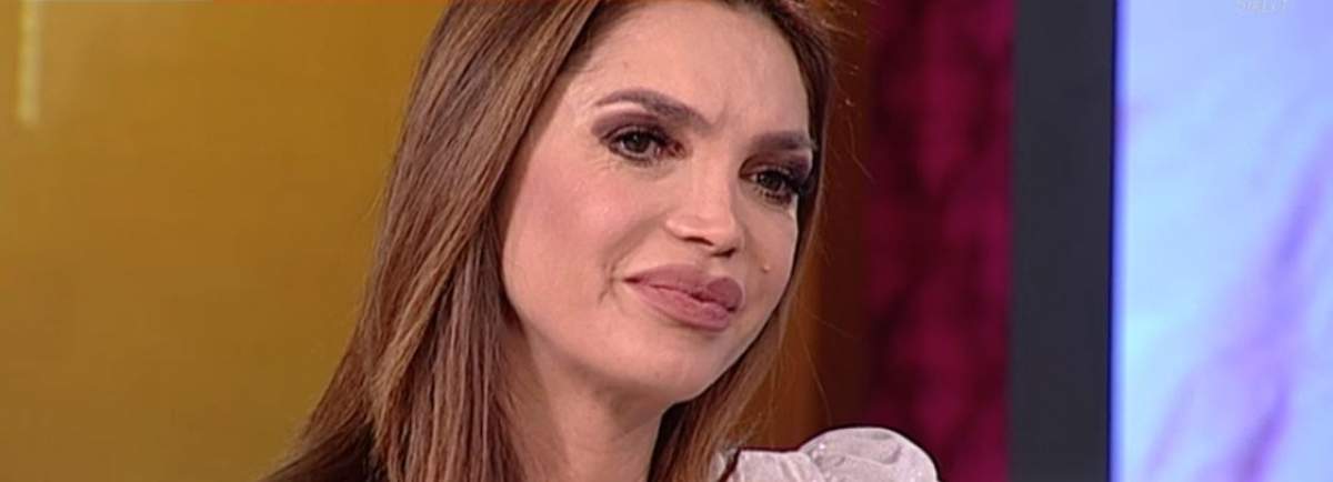 Cristina Spătar, în lacrimi la TV: "Mama mea nu mai este printre noi" / VIDEO