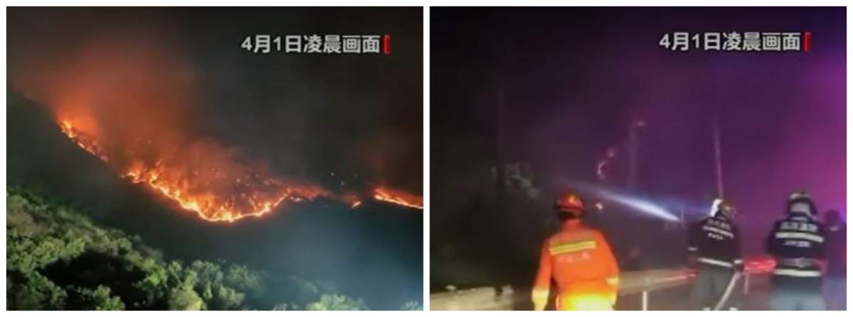 China, lovită de un incendiu devastator în plină pandemie de coronavirus! 19 persoane și-au pierdut viața