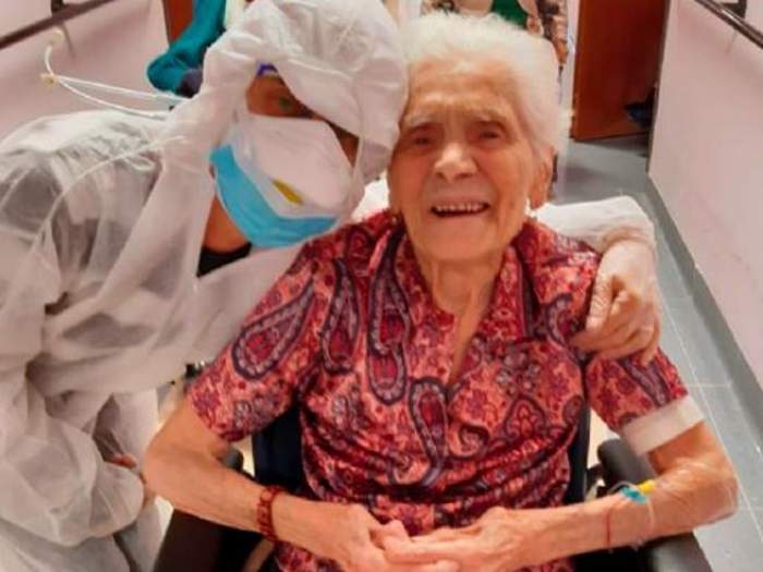 Miracol în plină pandemie! O femeie de 103 ani a reușit să se vindece de coronavirus