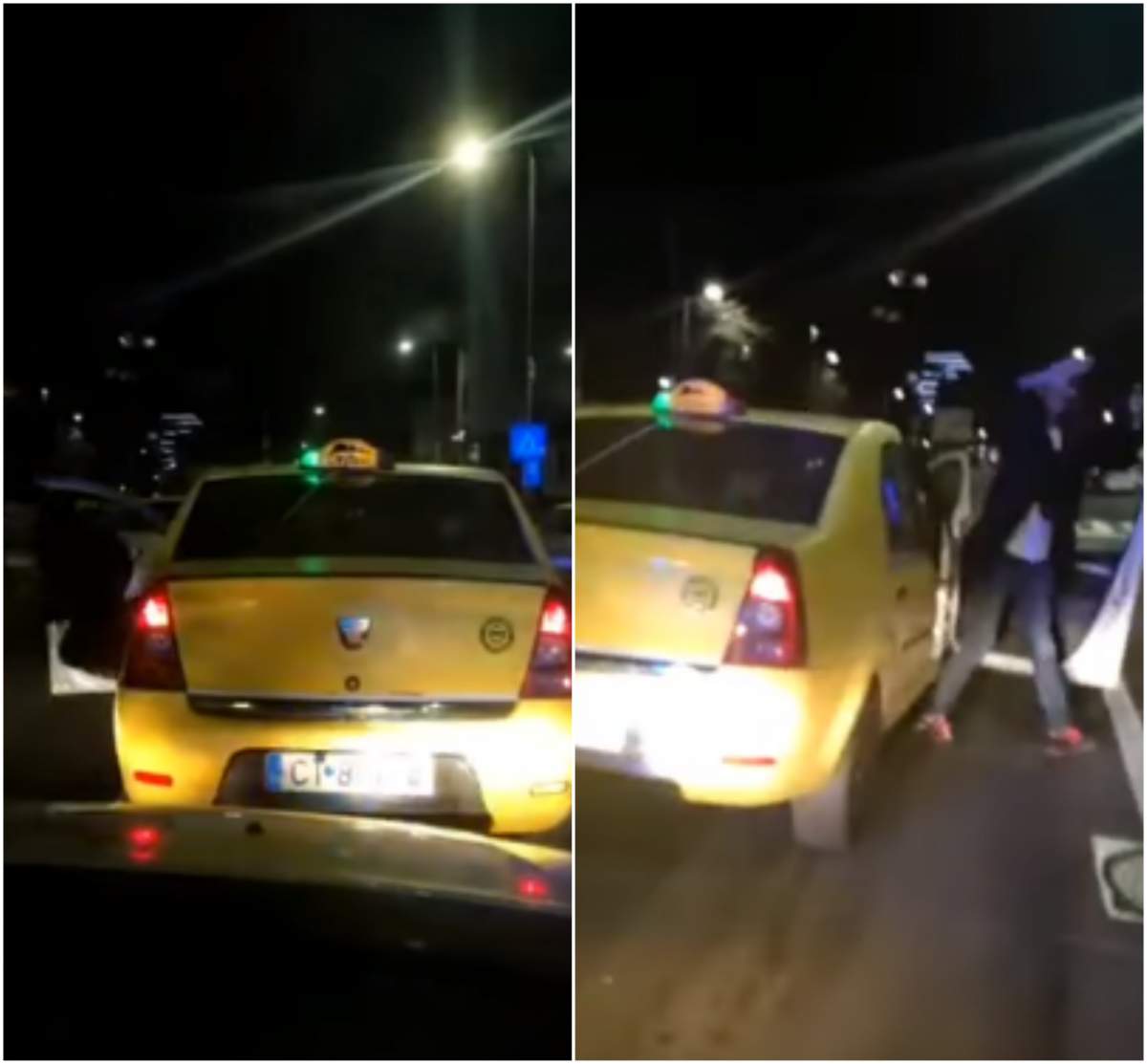 Urmărire ca-n filme la Constanța. Un taximetrist a sunat la 112, după ce un bărbat beat și înarmat s-a urcat în mașina lui / VIDEO