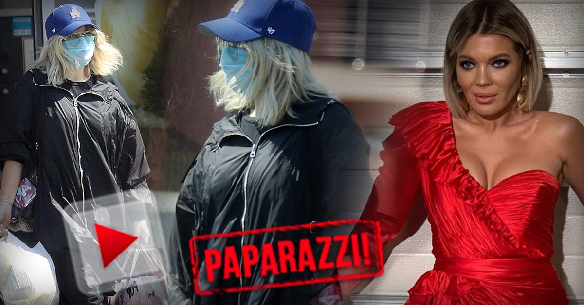 PAPARAZZI / Ginuța, nu-i deloc simpatic coronavirusul! Blondina a dat rochiile sexy pe „armura” de pandemie și e de nerecunoscut