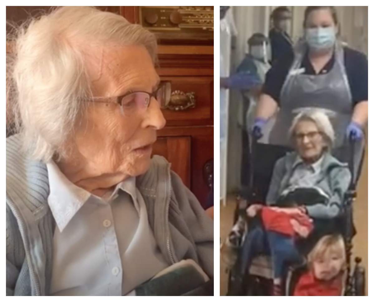 Marea Britanie. O femeie de 106 ani s-a vindecat în mod miraculos de Covid-19 / VIDEO