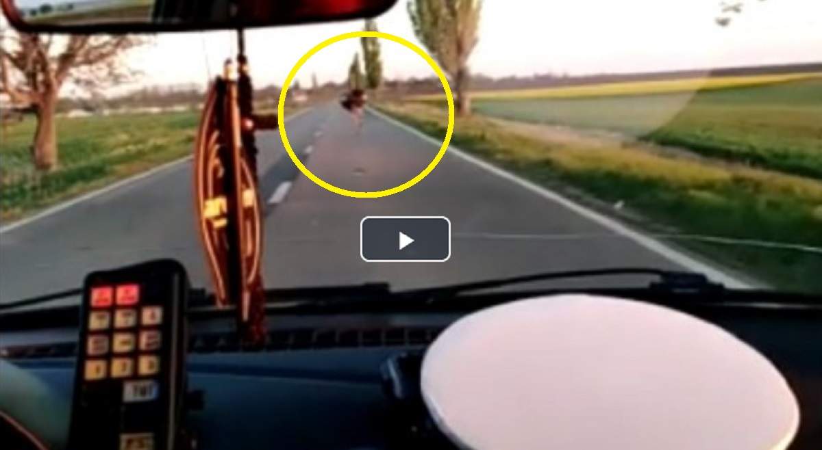 „Priveliște” ciudată pentru polițiștii din Călărași. Nu le-a venit să creadă ce au văzut pe stradă / VIDEO