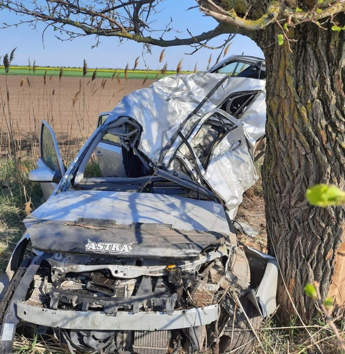 O secundă de neatenție a costat-o viața! O tânără șoferiță din Timiș a murit în urma unui accident rutier grav