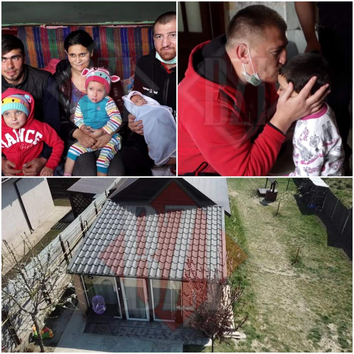 Cum a reacționat soția lui Sergiu,”tăticul călăreț”, după ce Moroșanu le-a dăruit locuința! Femeia este copleșită de emoții: ”Există oameni cu inimi mari”