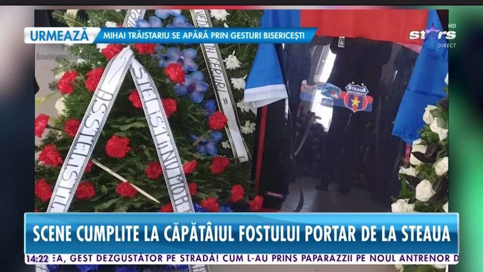 Imagini cutremurătoare de la înmormântarea lui Martin Tudor! Fiica fostului portar, sfâșiată de durere: ”Aș mai fi vrut, tati, să mă îmbrățișezi o singură dată”