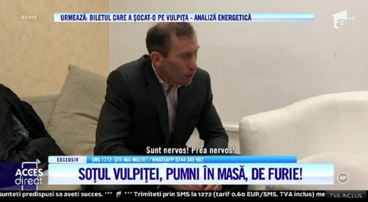 VIDEO / Viorel și-a ieșit din minți! Soțul Veronicăi a dat cu pumnii în masă, cuprins de furie. „Nu îmi mai pasă de nimic!”