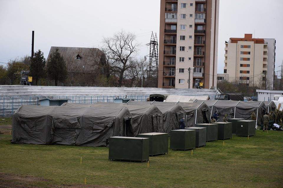 Imagini cu spitalul construit de Armata Română în Constanța! Unde vor fi duși pacienții cu Covid-19