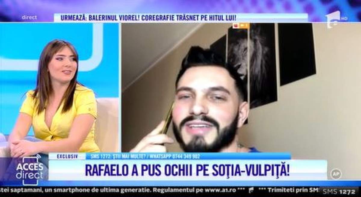 VIDEO / Rafaelo a pus ochii pe Vulpița! Băiatul de oraș e pregătit să o dea gata pe Veronica. ”Vreau să fac o colaborare cu ea”