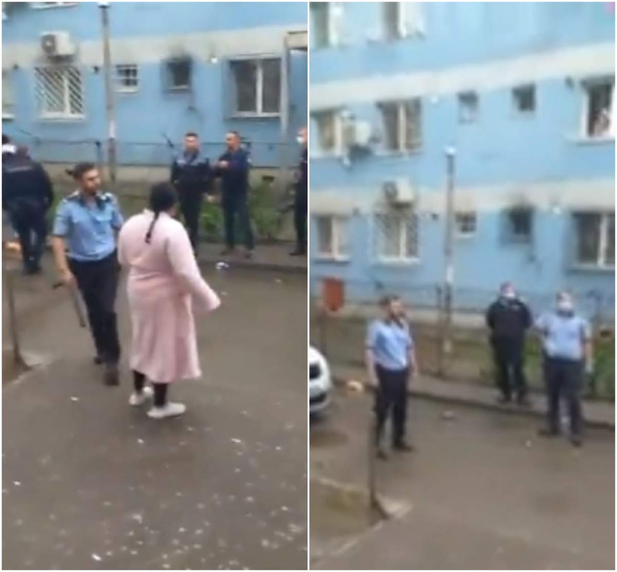 Poliția, implicată într-un nou scandal stradal. Oamenii legii, batjocoriți de locuitorii din Ferentari / VIDEO