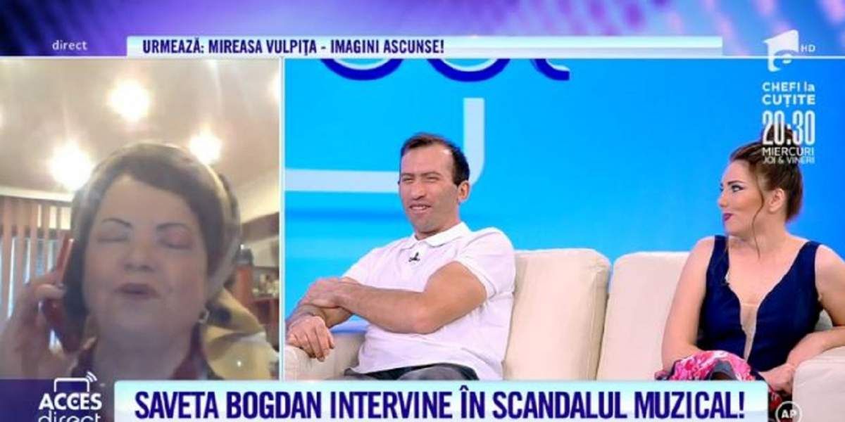 Acces Direct. Saveta Bogdan sare în apărarea Vulpiței! „Viorel e foarte gelos” / VIDEO