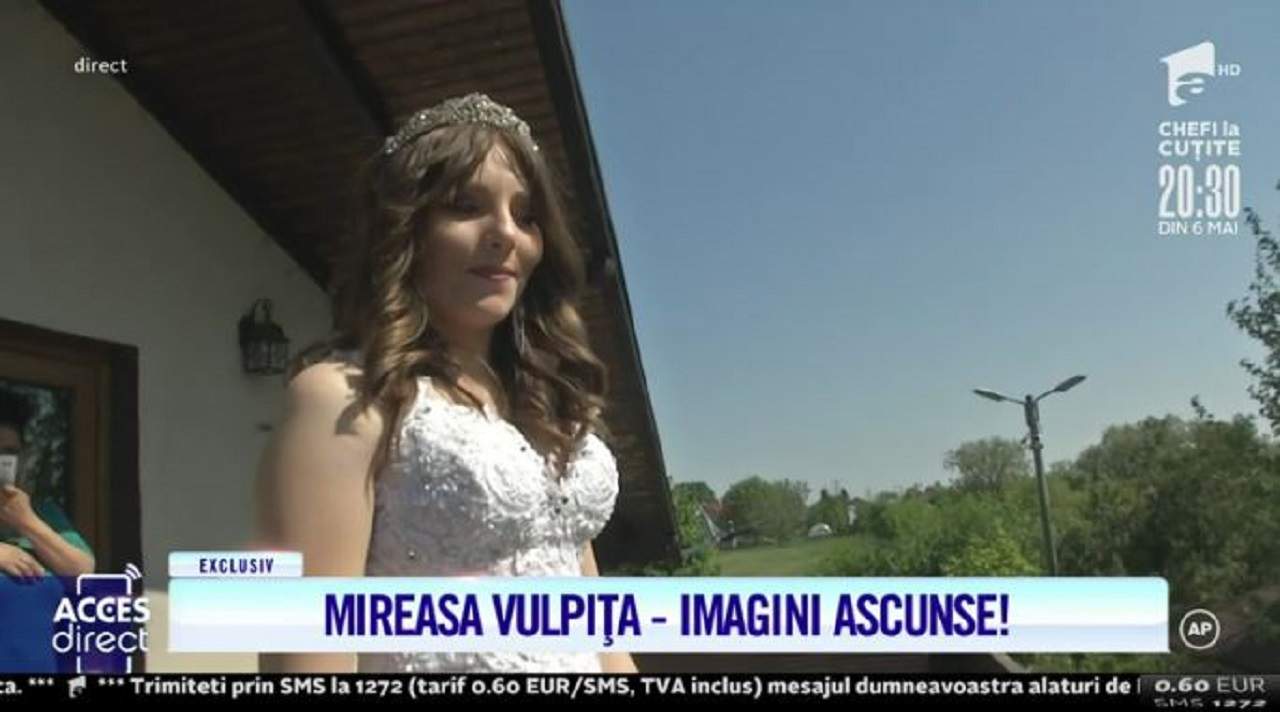 Veronica și Rafaelo, imagini ascunse din videoclip-ul piesei gata de lansare! Vulpița a îmbrăcat rochia de mireasă / VIDEO