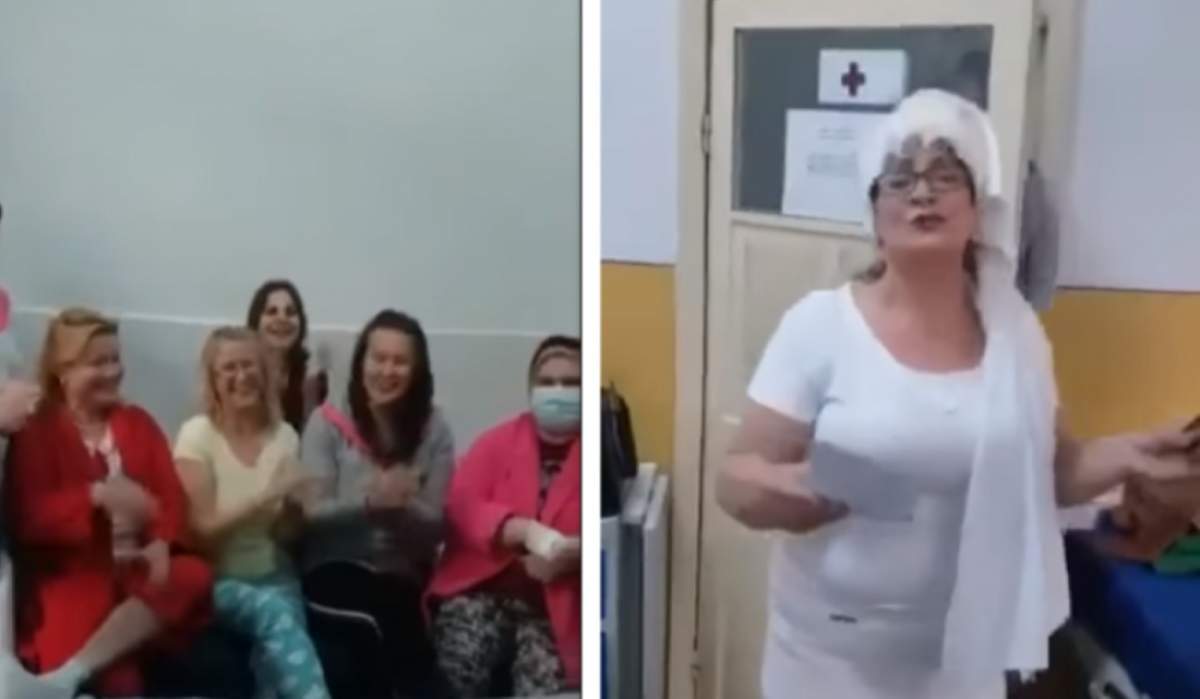 Dosar penal pentru cadrele medicale din Botoșani, după ce au cântat alături de pacienți „Imnul Covid”