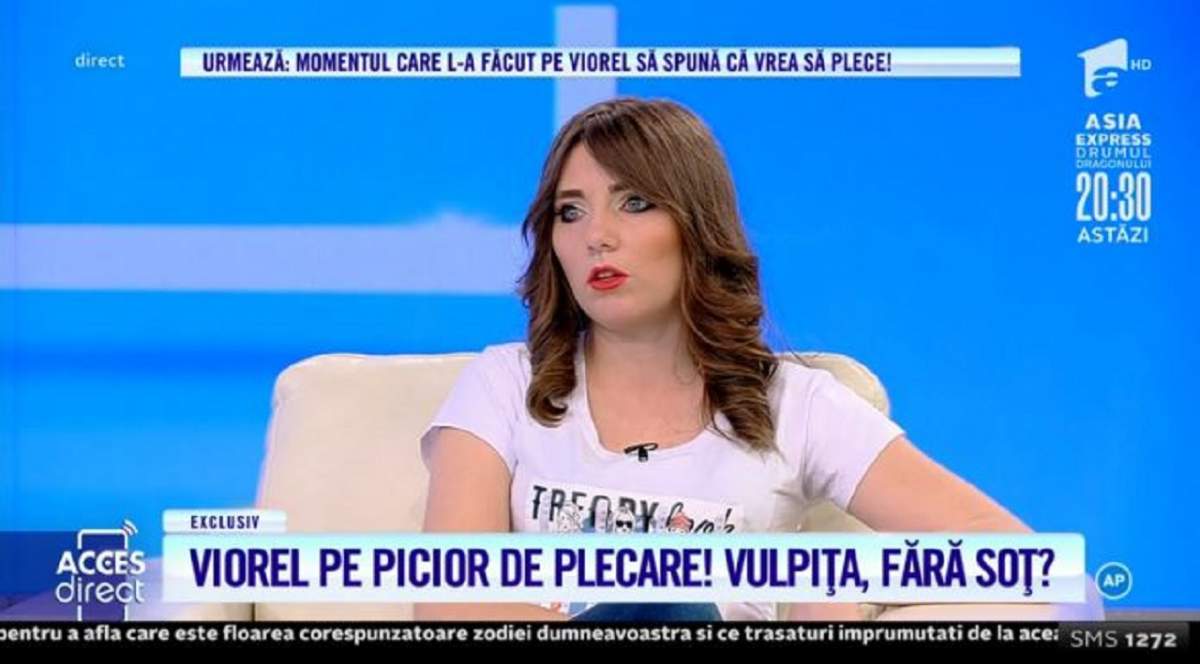 Veronica, singură în platou! Vulpița a alergat desculță după soțul ei, dar a rămas... singură? Ce l-a făcut pe Viorel să răbufnească / VIDEO