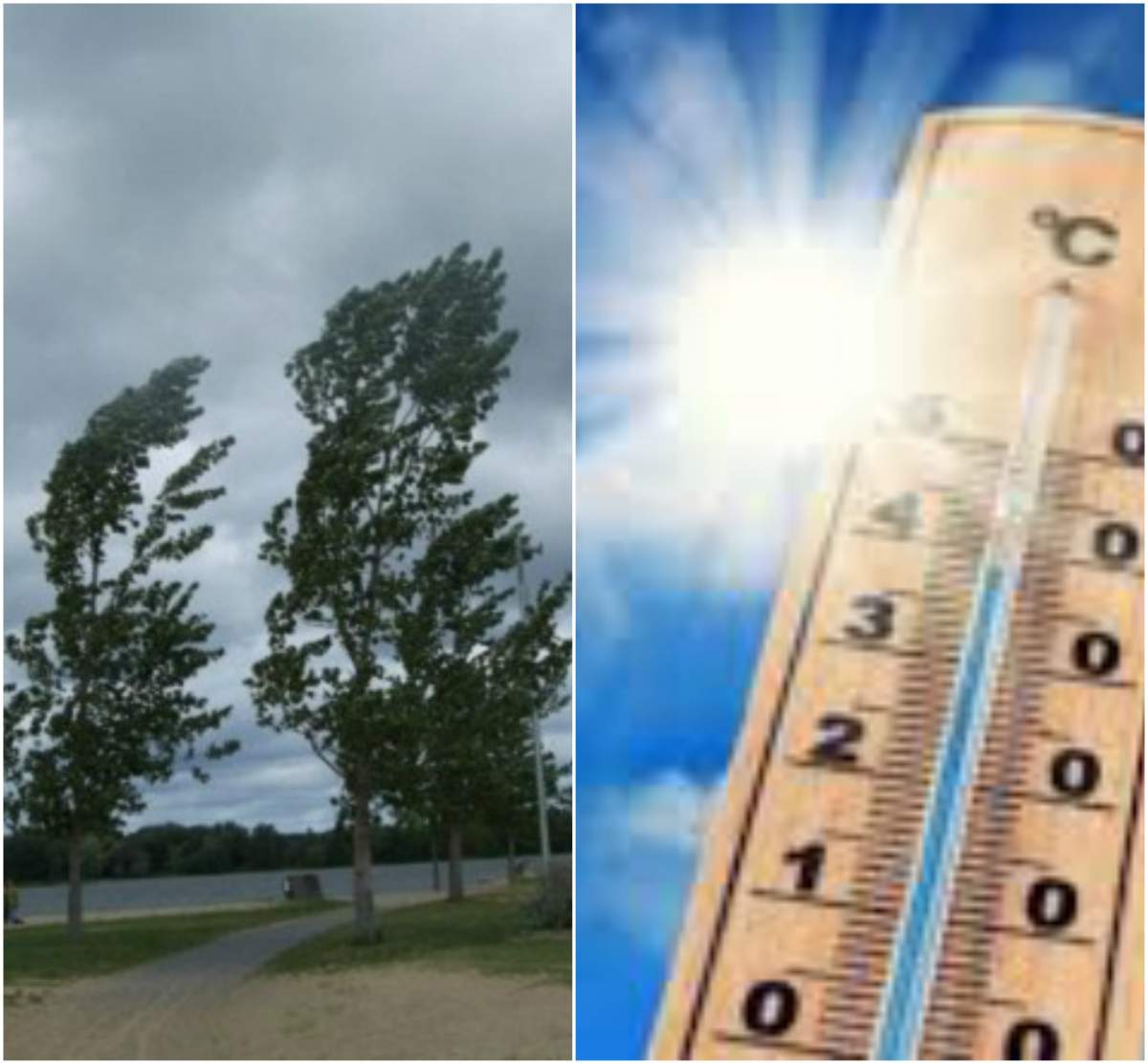 Anunțul meteorologilor. A fost emis un nou cod galben de vânt. Însă, temperaturile urcă până la 30 de grade Celsius