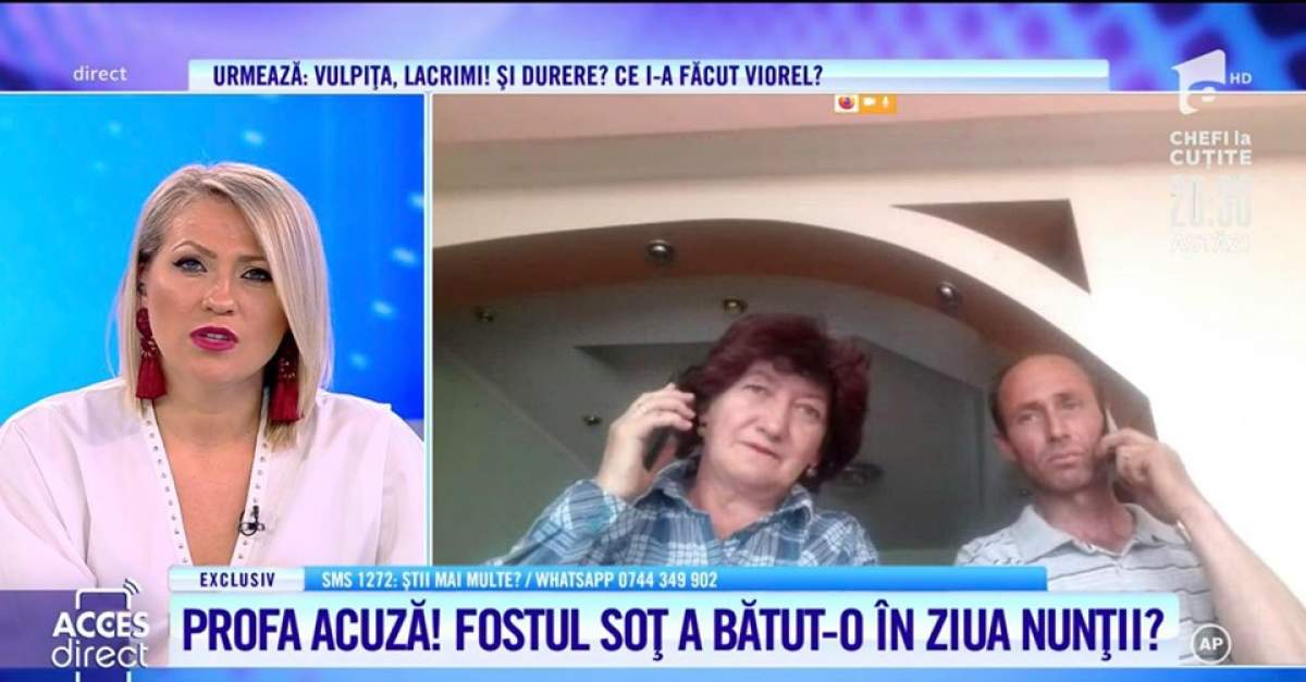 Acces Direct. Profesoară de matematică desfigurată în bătaie?! Acuzații halucinante la adresa fostului soț / VIDEO