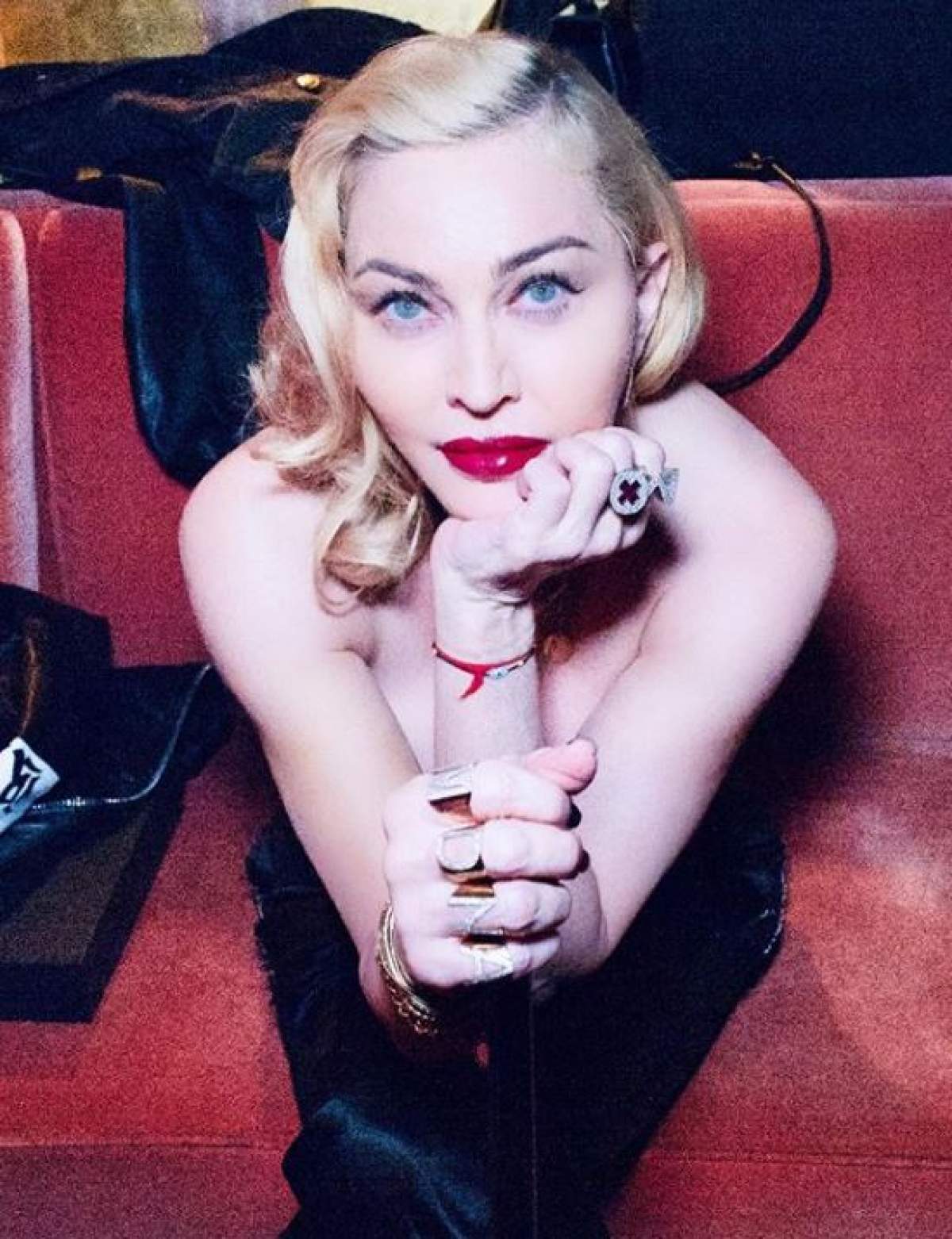 FOTO / Madonna, lipsită de înhibiții, la 61 de ani! Vedeta le-a arătat fanilor tot ce vede iubitul ei în dormitor