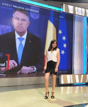 Vulpița cea virală a devenit Vulpița cea... prezidențială! Poza Veronicăi alături de Iohannis a stârnit furori / FOTO