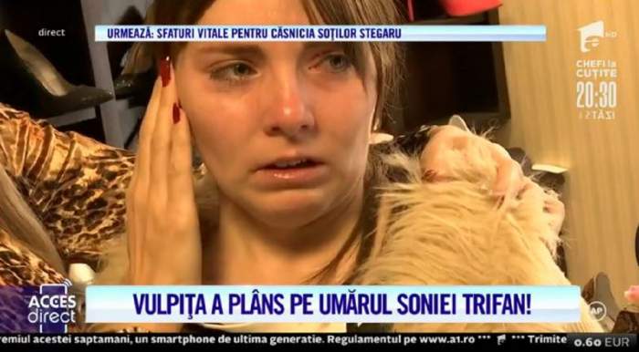 Veronica, vizită emoționantă la Sonia Trifan! Vulpița a izbucnit în lacrimi, după ce a primit o propunere ce-i va schimba viața! / VIDEO