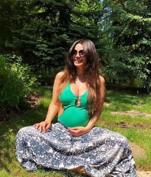 VIDEO / Lili Sandu, mândră de trupul său. Însărcinată în 6 luni, vedeta este cea mai fericită. Își etalează burtica fără reținere: ”Cea mai bună versiune a corpului meu”