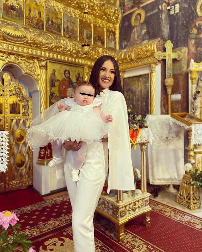 Silviu Balaure și-a botezat fetița! Fericire fără margini în familia fotbalistului: „Minunea noastră este creștină”