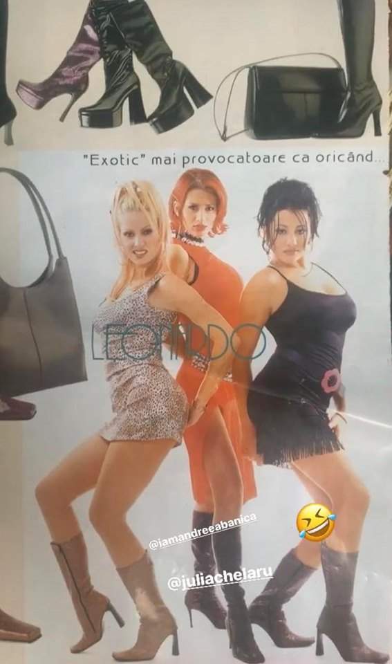 FOTO / Claudia Pătrășcanu, amintire prețioasă de acum 18 ani! Cum arăta vedeta când activa în trupa ”Sexxy”