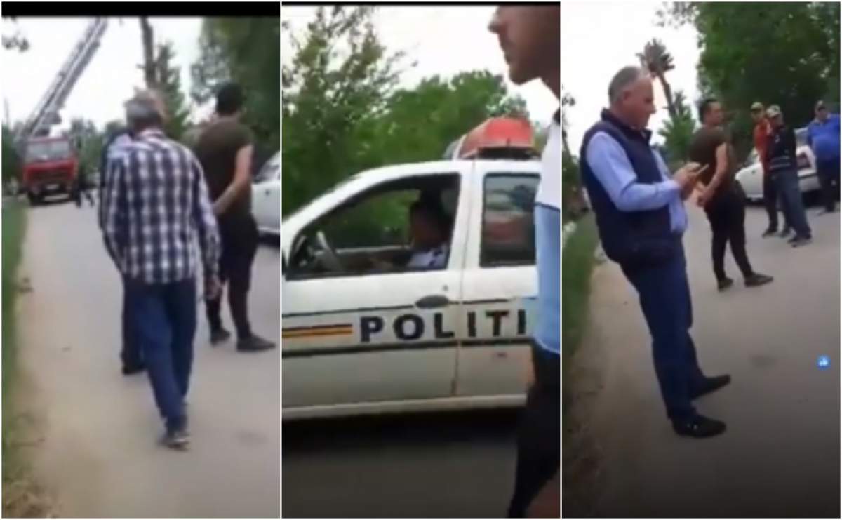 Viceprimar cu dosar penal. Reprezentantul primăriei din Dolj, filmat în timp ce lovește cu pumnii un localnic: ”Domnul agent a văzut” / VIDEO