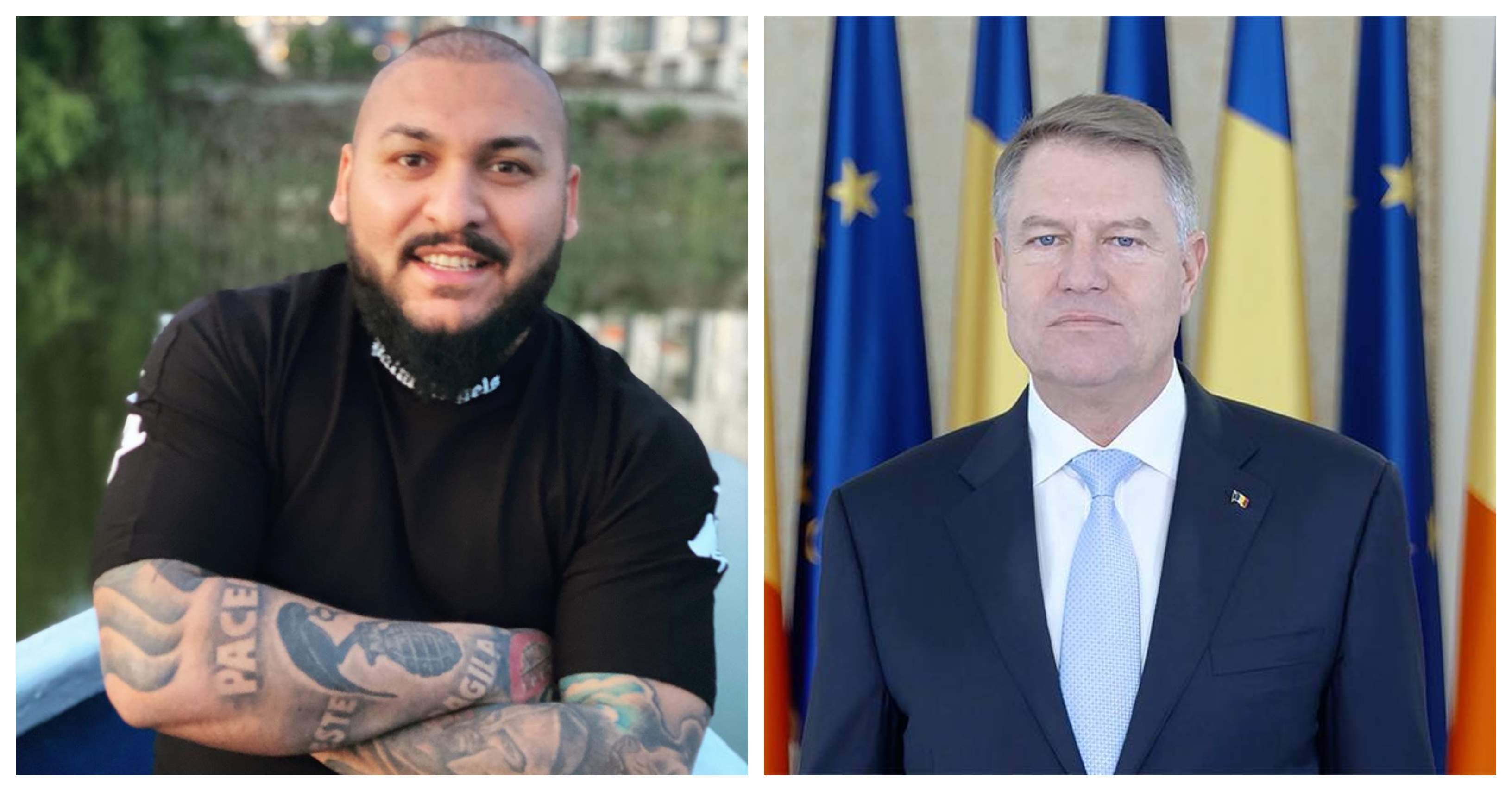 FOTO / Legătura neștiută dintre Dani Mocanu și Klaus Iohannis! Ce mesaj i-a transmis manelistul președintelui României: “Te pup, frățiorul meu”