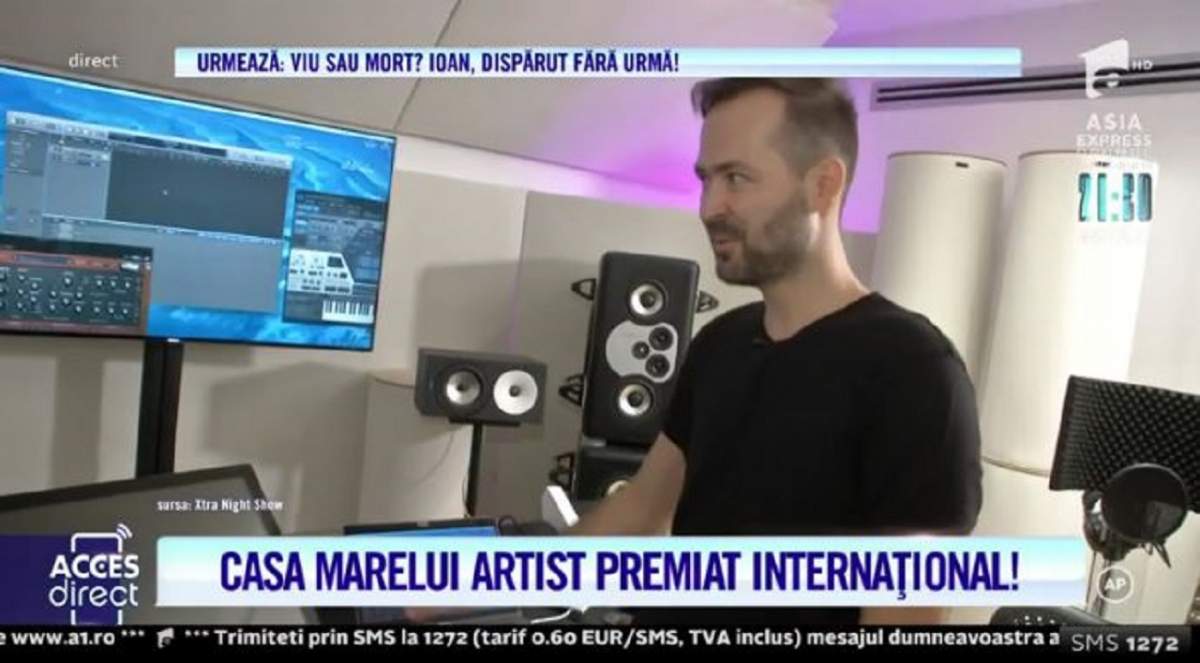 Acces Direct. Edward Maya, dezvăluiri uluitoare! Vedeta are o casă plină de mistere. Artistul nu este pasionat doar de muzică! / VIDEO