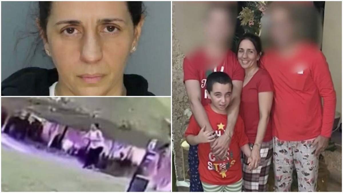 Mamă fără inimă, filmată în timp ce își împinge fiul autist într-un lac. După ce a murit, a spus că a fost răpit