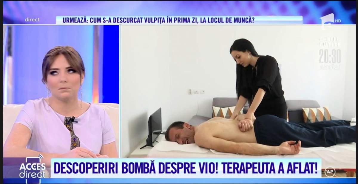 Soțul Vulpiței, mai răsfățat ca niciodată! Viorel Stegaru a ajuns pe masa de masaj / VIDEO