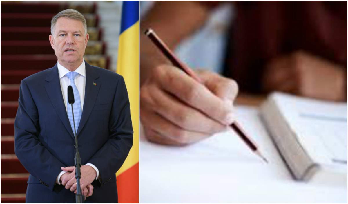 Klaus Iohannis a făcut anunțul mult așteptat. Cum și când vor susține elevii bolnavi ori carantinați examenele de Bacalaureat și Evaluarea Națională