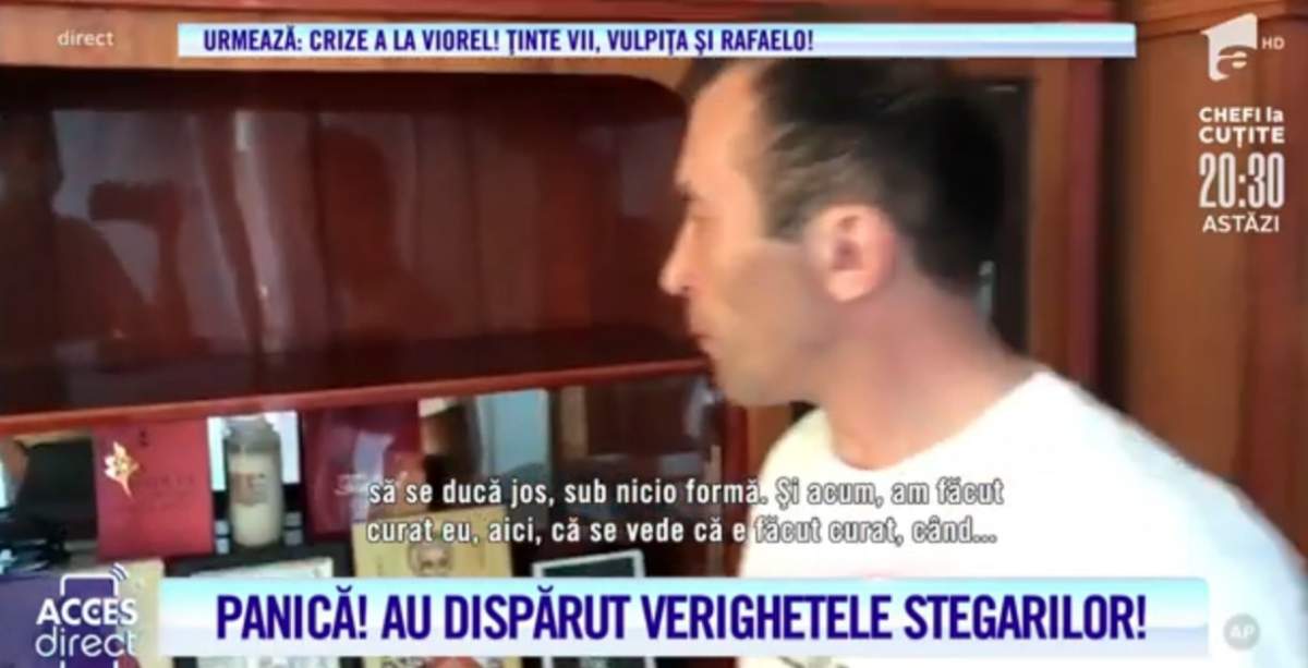 Acces Direct. Au dispărut verighetele soților Stegaru! Viorel crede că Vulpița le-a amanetat / VIDEO