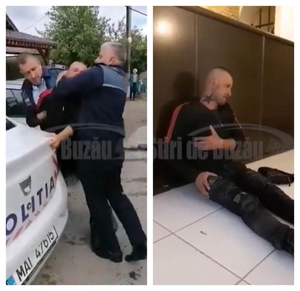 VIDEO / Polițiști din Buzău, acuzați că au bătut crunt un tânăr întors din Italia care nu a respectat izolarea: „A greșit, dar nu merita să-l omoare cu bătaia”. Ce variantă au oamenii legii
