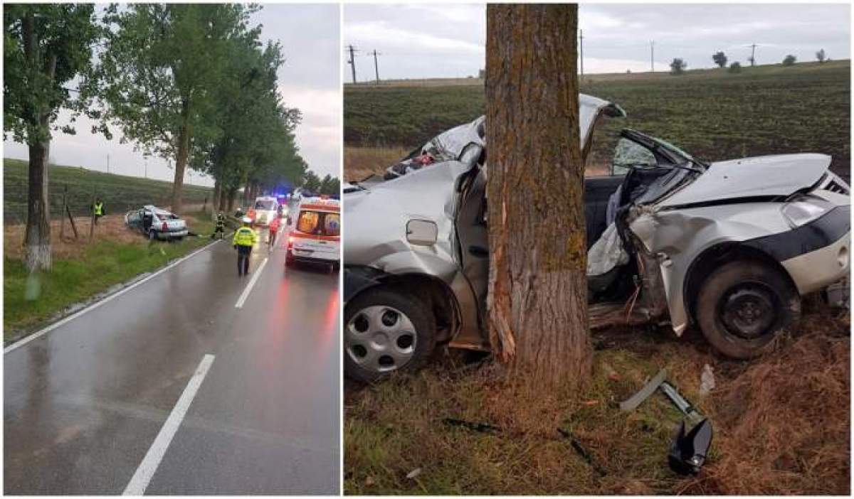 Accident teribil în Tulcea! O tânără de 16 ani și-a pierdut viața, iar șoferul se află în stare gravă la spital!