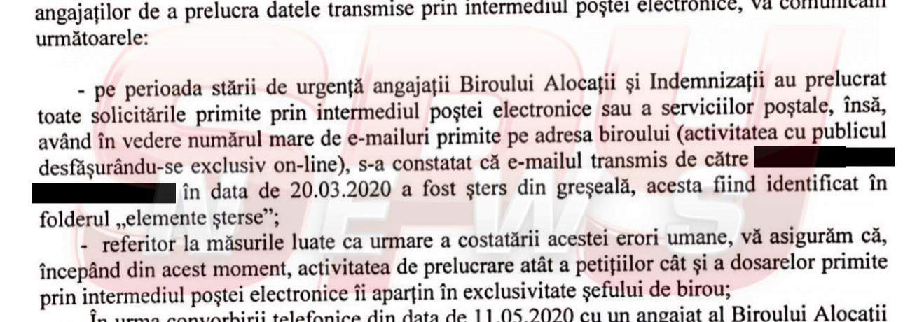 Anunț halucinant, în scandalul copiilor lăsați fără alocații / Document exclusiv