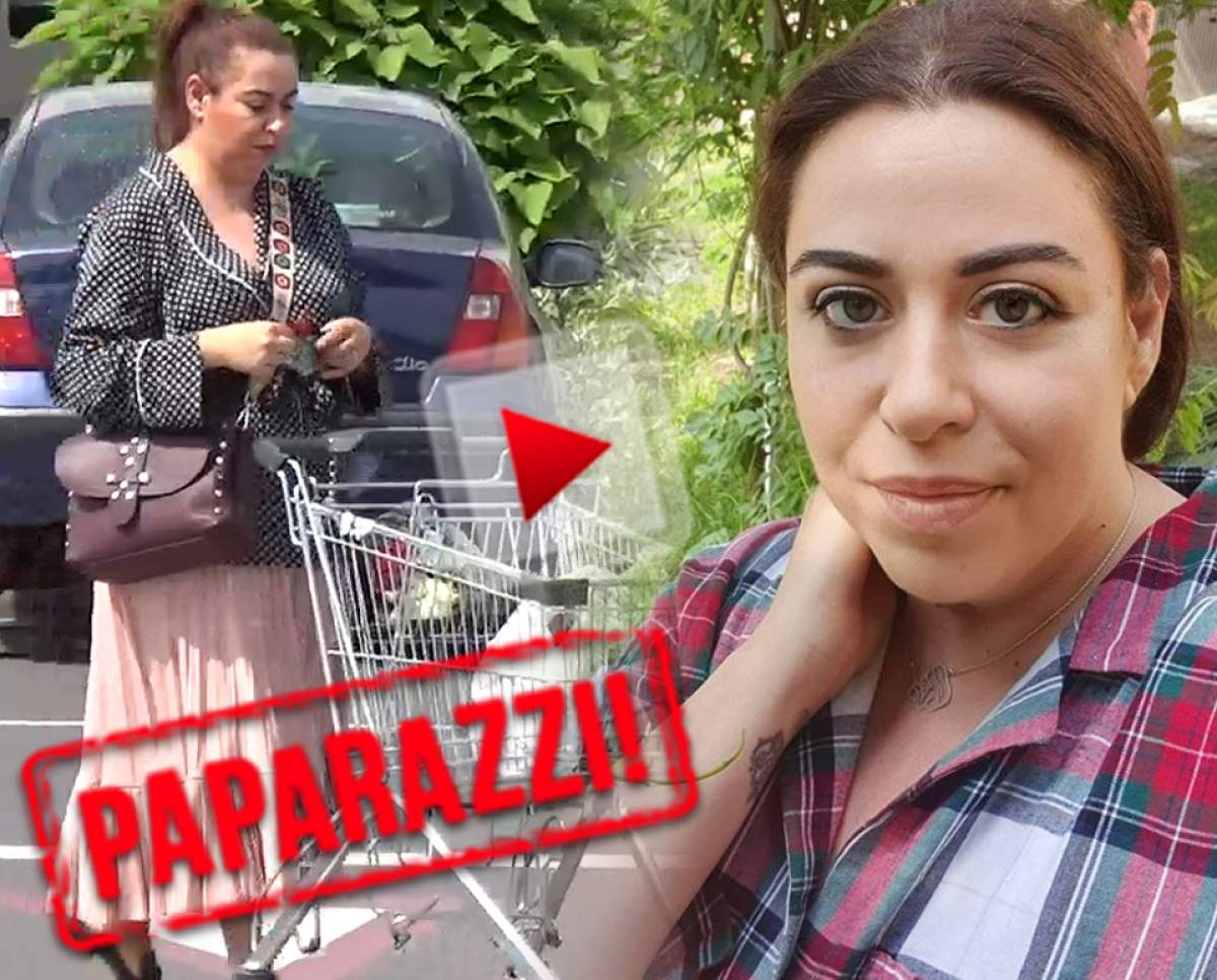 VIDEO PAPARAZZI / Spune că este fericită, dar chipul o trădează. Oana Roman și-a făcut singură ziua mai frumoasă. Romantismul lipsește în familia divei