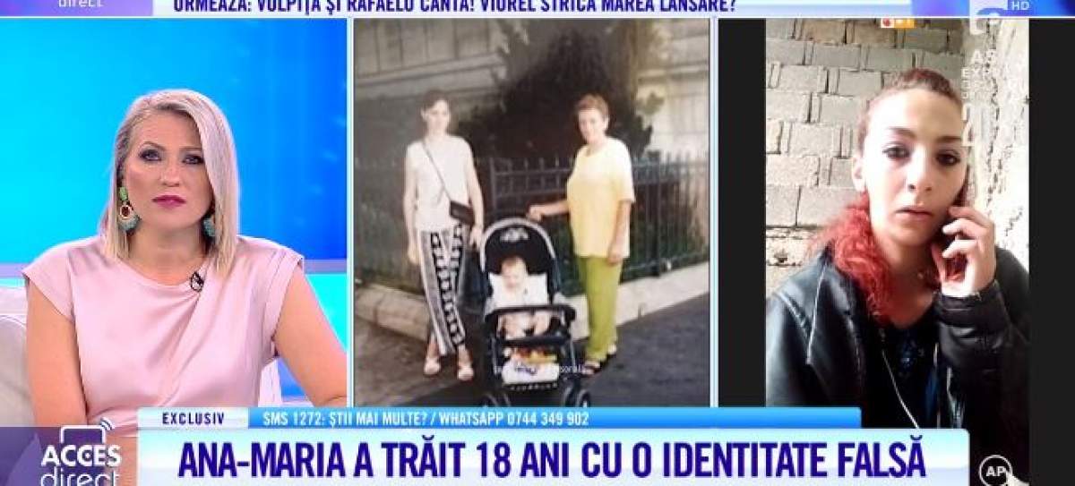 VIDEO / Acces Direct. Drama fetei care nu există! Ce susține mama Anei-Maria, la 18 ani după ce tânăra a trăit fără identitate: ”Tatăl ei a declarat-o cu nume fals” 