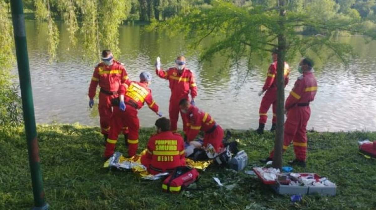 Scene șocante în Capitală! Un bărbat s-ar fi aruncat în lacul din Parcul Tineretului