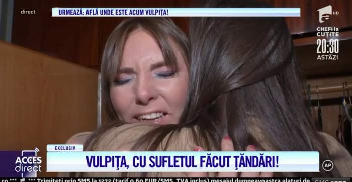 VIDEO / Veronica și Doina, reporterul Acces Direct, moment emoționant! Cele două prietene și-au spus ”La revedere” cu ochii în lacrimi, după ce Vulpița a hotărât să se întoarcă la Blăgești