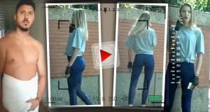 VIDEO PAPARAZZI / Poate fata! Ioana ne-a dat pe spate pe toți! Unde a mers iubita lui Ciprian Marica, în colanți și cu formele la vedere 