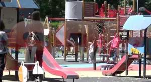 VIDEO / Parcul Herăstrău, „luat cu asalt” de 1 Iunie! De Ziua Copilului, cei mici, însoțiți de părinții lor, au dat năvală la locurile de joacă