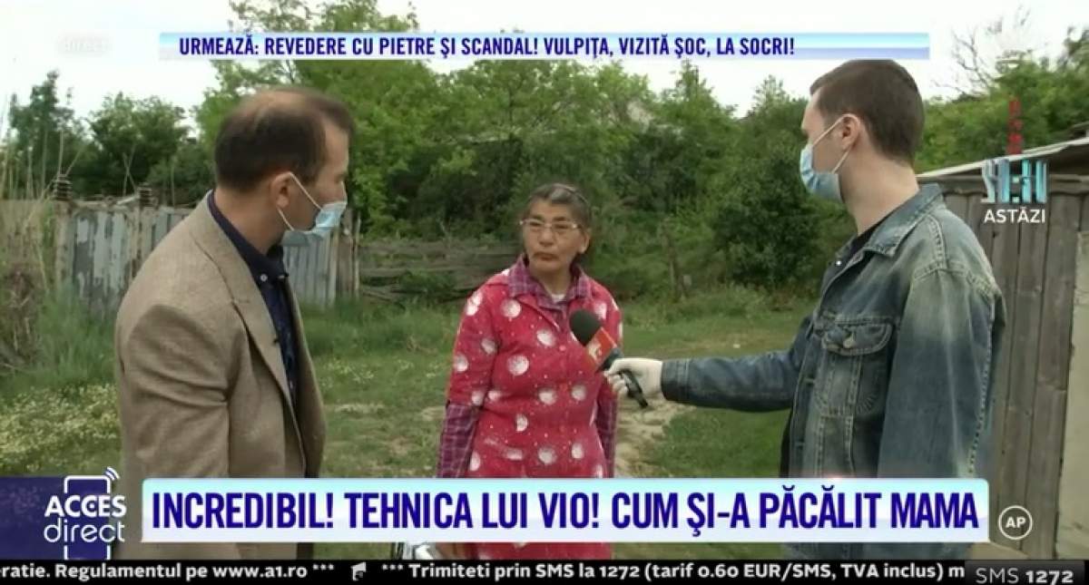 VIDEO / Vulpița și soțul ei au plecat la Blăgești, însă pentru o scurtă vizită! Cei doi au mers cu mașini separate. Cum a reacționat mama lui Viorel la vederea acestuia