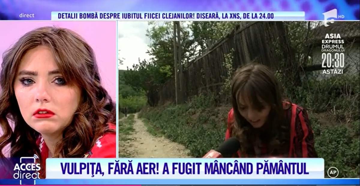 VIDEO / Vulpița, atacată de socru chiar în fața casei! Soția lui Viorel a luat-o la fugă imediat, în timp ce operatorul Acces Direct era alergat cu pietre!