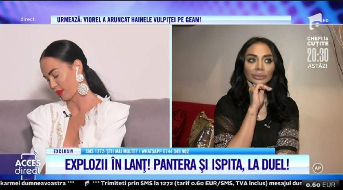 Pantera Naba și Bianca Pop, rivale de moarte? Bruneta susține că fosta ispită de la „Insula Iubirii” a amenințat-o! De la ce a pornit totul! / VIDEO