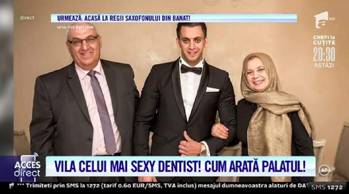 Dentistul vedetelor, palat de poveste cu pereți venețieni! Medicul de origine israeliană este căsătorit cu o româncă și urmează să devină tată pentru a doua oară / VIDEO