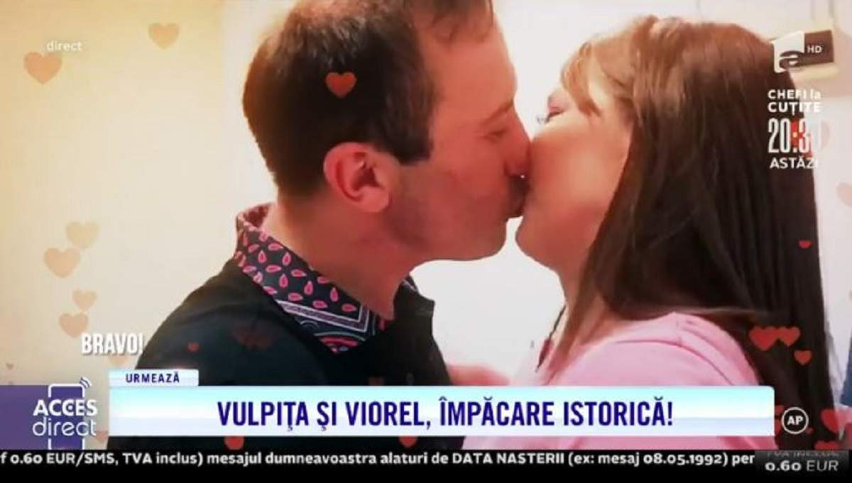 Soții Stegaru, sărut pătimaș în fața camerelor de filmat! Când părea că au îngropat securea războiului, Vulpița a aruncat bomba! / VIDEO