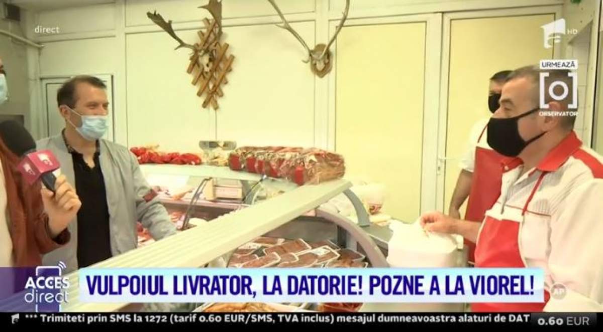 Când se lasă de cântat, se apucă de livrat! Viorel, apariție de senzație la muncă! Soțul Vulpiței a atras atenția tuturor trecătorilor din Capitală / VIDEO