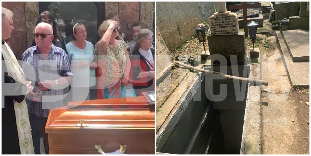 VIDEO PAPARAZZI /  Cum arată locul de veci al lui Costin Mărculescu. Trupul neînsuflețit a ajuns în urmă cu scurt timp la cimitir!